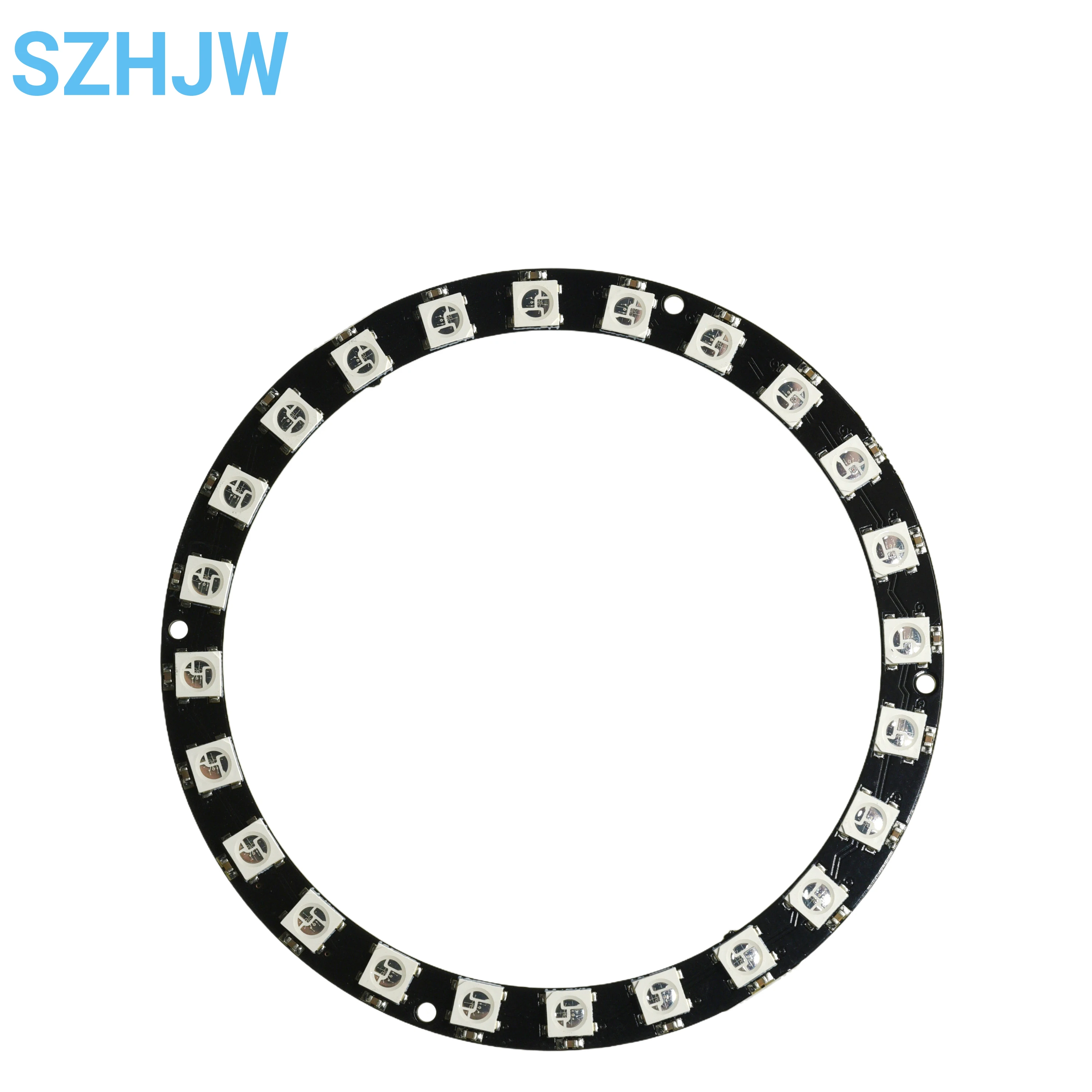 1-20PCS WS2812B 5050 RGB LED Ring Board 24-Bit Full Color 4-7V for Arduino for ESP32 NeoPixel