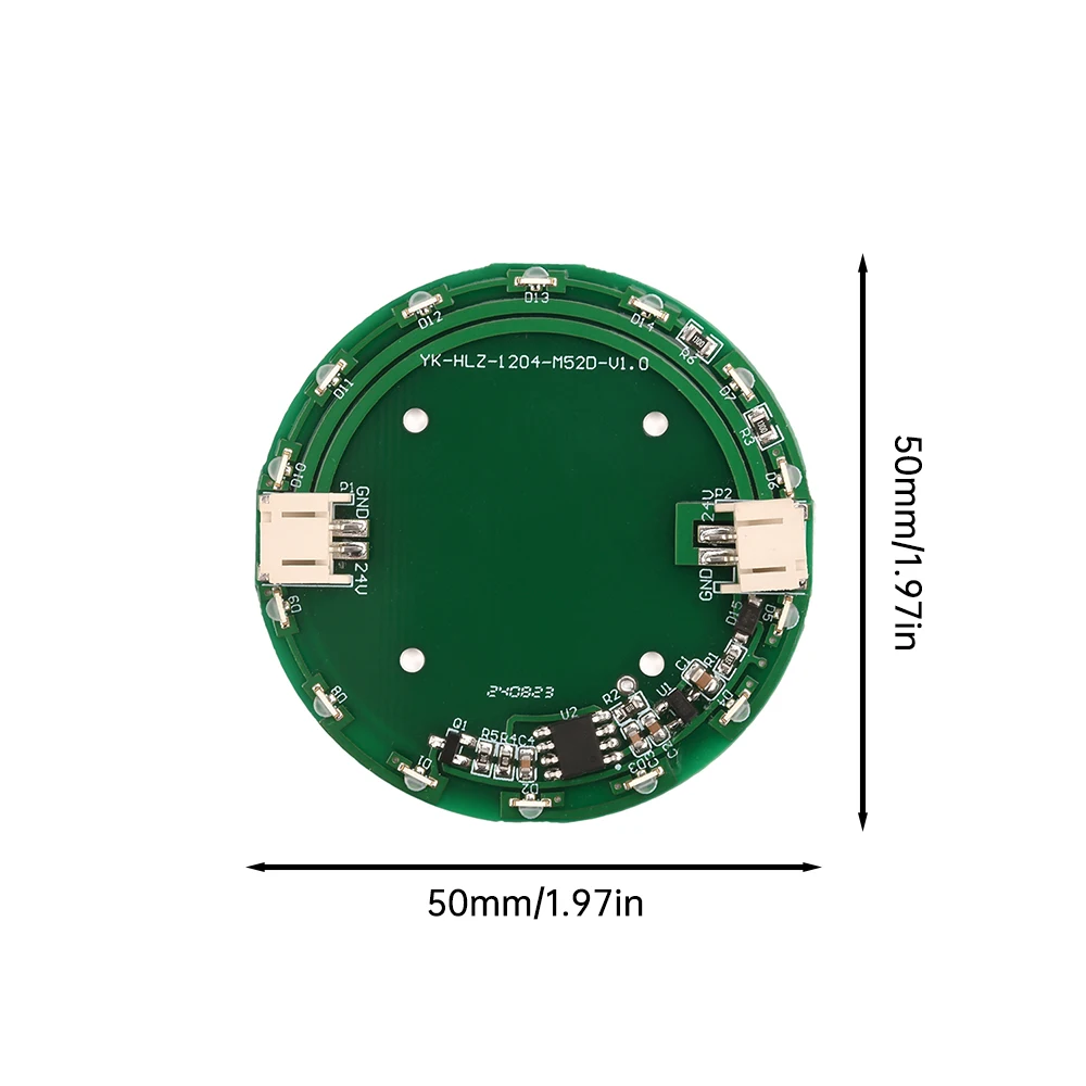 DC 24V 5A Touch Sensitive LED Light-emitting Module Creative Touch DIY Desktop River Light Festive Atmosphere Floor Lamp