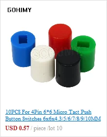 10PCS Infrared Transmitter 940NM 2PIN Diode Transmitter IR 3mm 5mm TSAL4400 TSAL6100 TSAL6200 TSAL6400 4400 6100 6200 6400