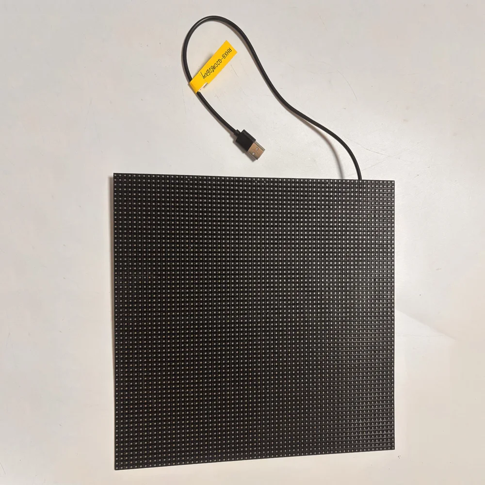 LED Screen Board Dynamic LED Display Panel Wireless APP Control Smart Advertising Vest With Screen LED Vest With Full Color