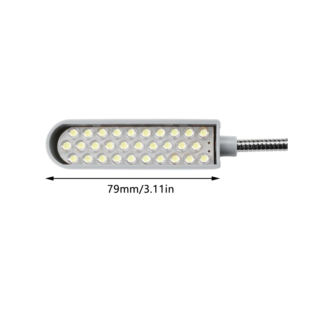 LED30 LED bead sewing machine lighting work light, strong magnetic base, long hose can easily change the lighting position