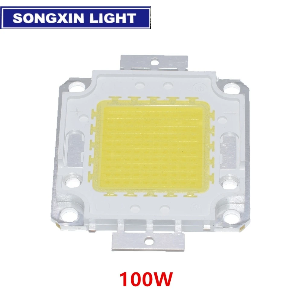 White / Warm White 10W 20W 30W 50W 100W LED light Chip DC 12V 36V COB Integrated LED lamp Chip DIY Floodlight Spotlight Bulb