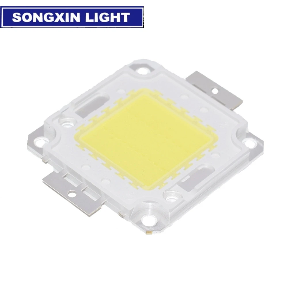 White / Warm White 10W 20W 30W 50W 100W LED light Chip DC 12V 36V COB Integrated LED lamp Chip DIY Floodlight Spotlight Bulb