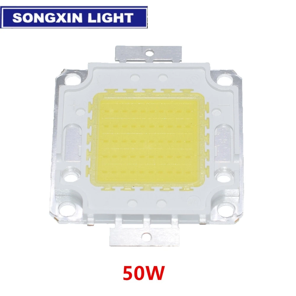 White / Warm White 10W 20W 30W 50W 100W LED light Chip DC 12V 36V COB Integrated LED lamp Chip DIY Floodlight Spotlight Bulb