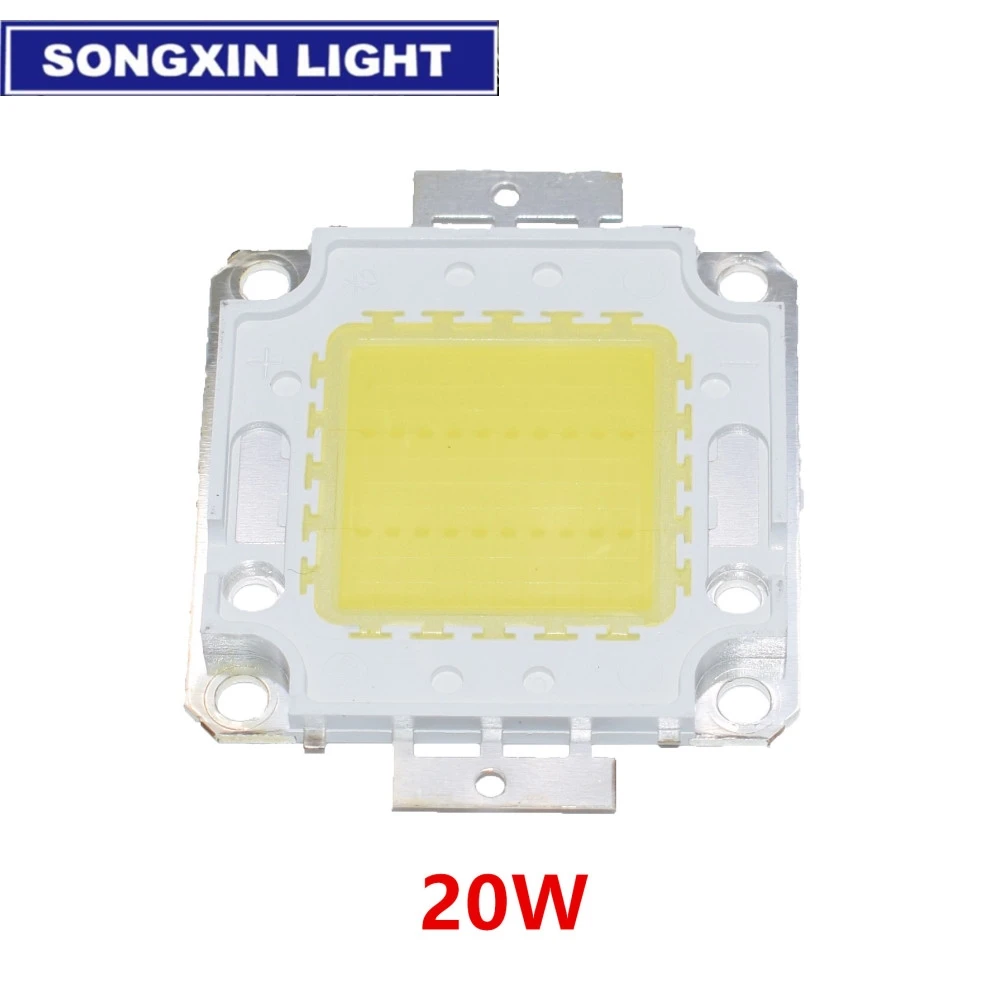 White / Warm White 10W 20W 30W 50W 100W LED light Chip DC 12V 36V COB Integrated LED lamp Chip DIY Floodlight Spotlight Bulb