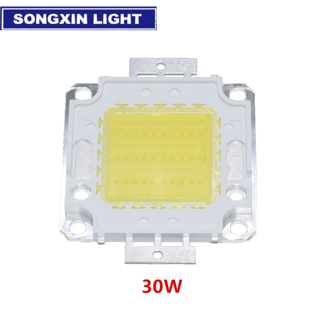 White / Warm White 10W 20W 30W 50W 100W LED light Chip DC 12V 36V COB Integrated LED lamp Chip DIY Floodlight Spotlight Bulb