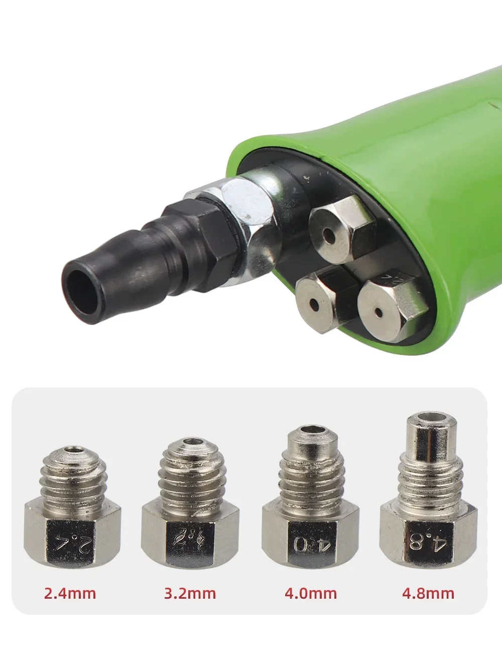 HIFESON Pneumatic Rivet Gun Air Nail Blind Gun Tool Automatic POP Riveters Riveting Tool for 2.4mm 3.2mm 4.0mm 4.8mm