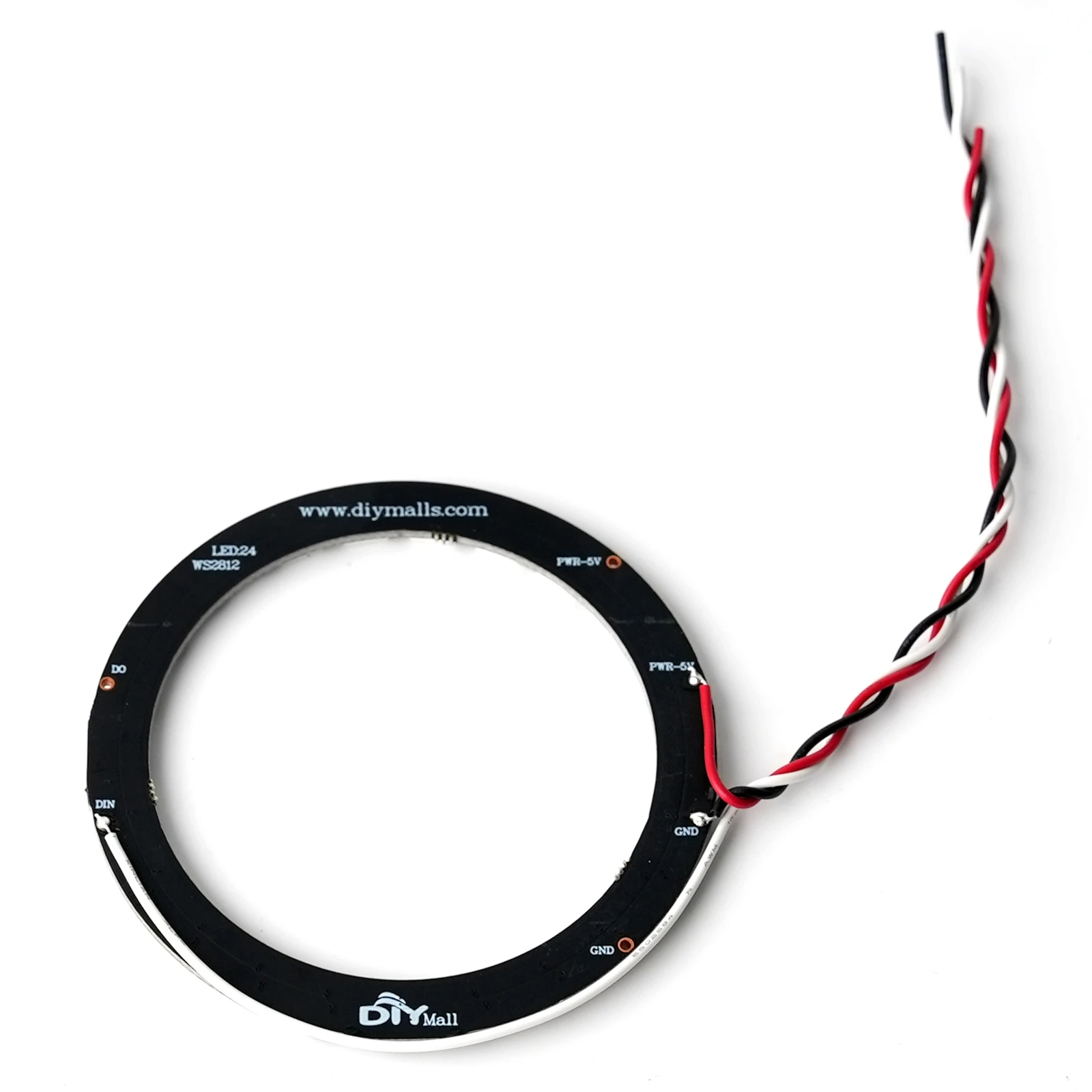 7/12/16/24/60 Bits WS2812B 5050 RGB LED Ring Programmable Lamp Light Arduino/Raspberry Pi Compatible 1/4/8 PCS Optional