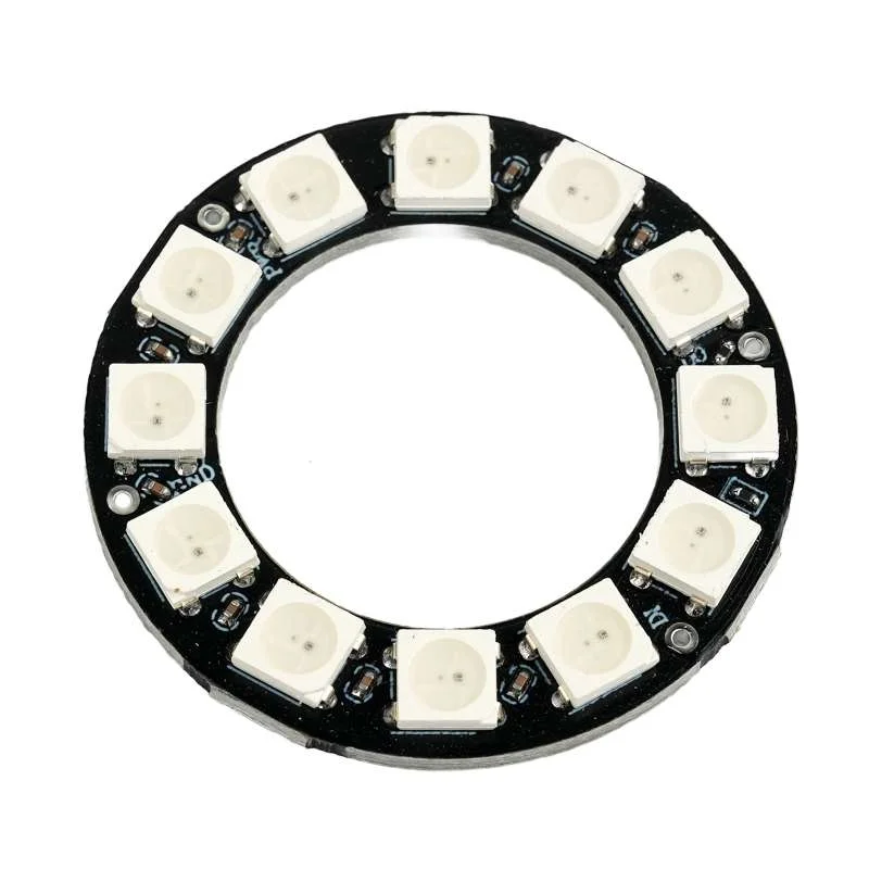 7/12/16/24/60 Bits WS2812B 5050 RGB LED Ring Programmable Lamp Light Arduino/Raspberry Pi Compatible 1/4/8 PCS Optional