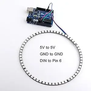 7/12/16/24/60 Bits WS2812B 5050 RGB LED Ring Programmable Lamp Light Arduino/Raspberry Pi Compatible 1/4/8 PCS Optional