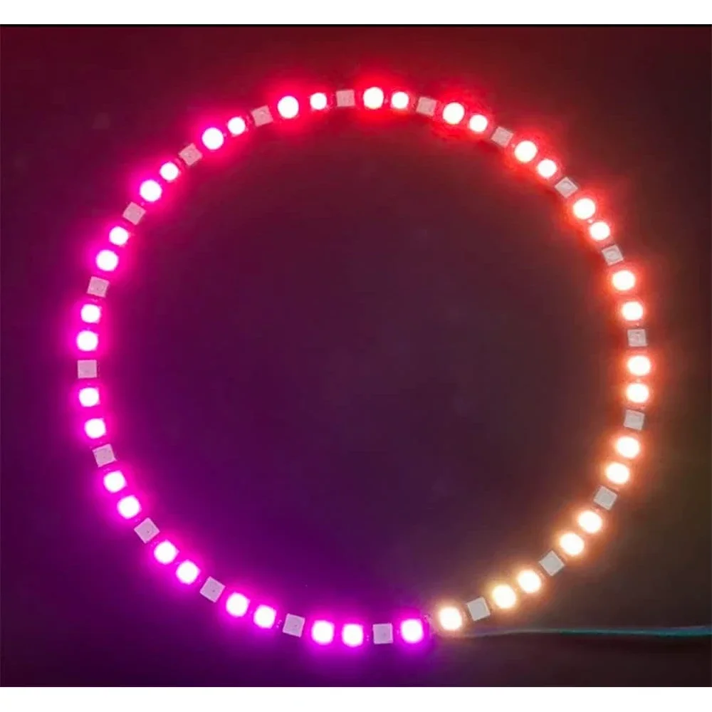 7/12/16/24/60 Bits WS2812B 5050 RGB LED Ring Programmable Lamp Light Arduino/Raspberry Pi Compatible 1/4/8 PCS Optional