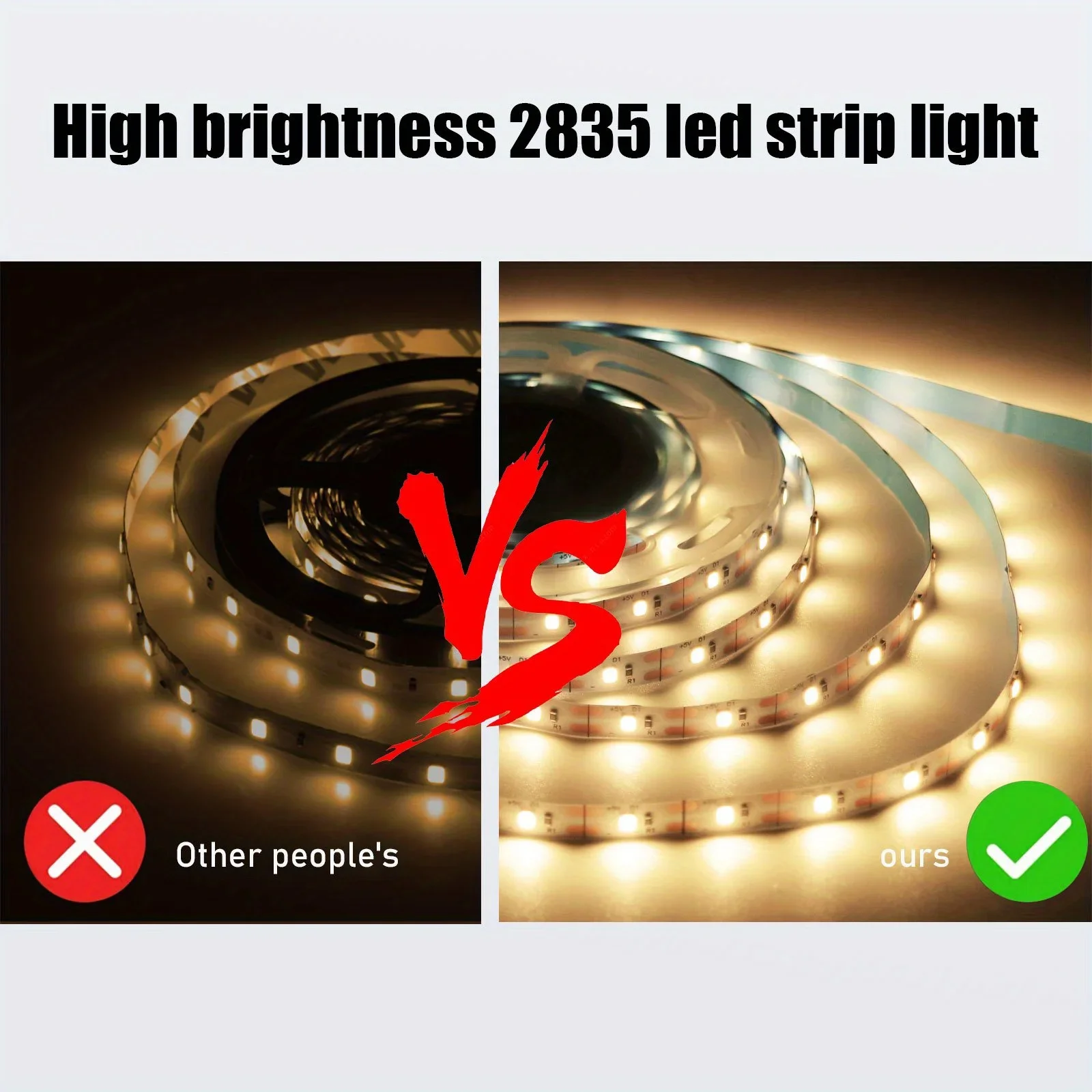 5V USB Flexible Cuttable LED Strip Light with Button Switch Adhesive Backing for TV Backlighting Cabinets Home Decor Lighting