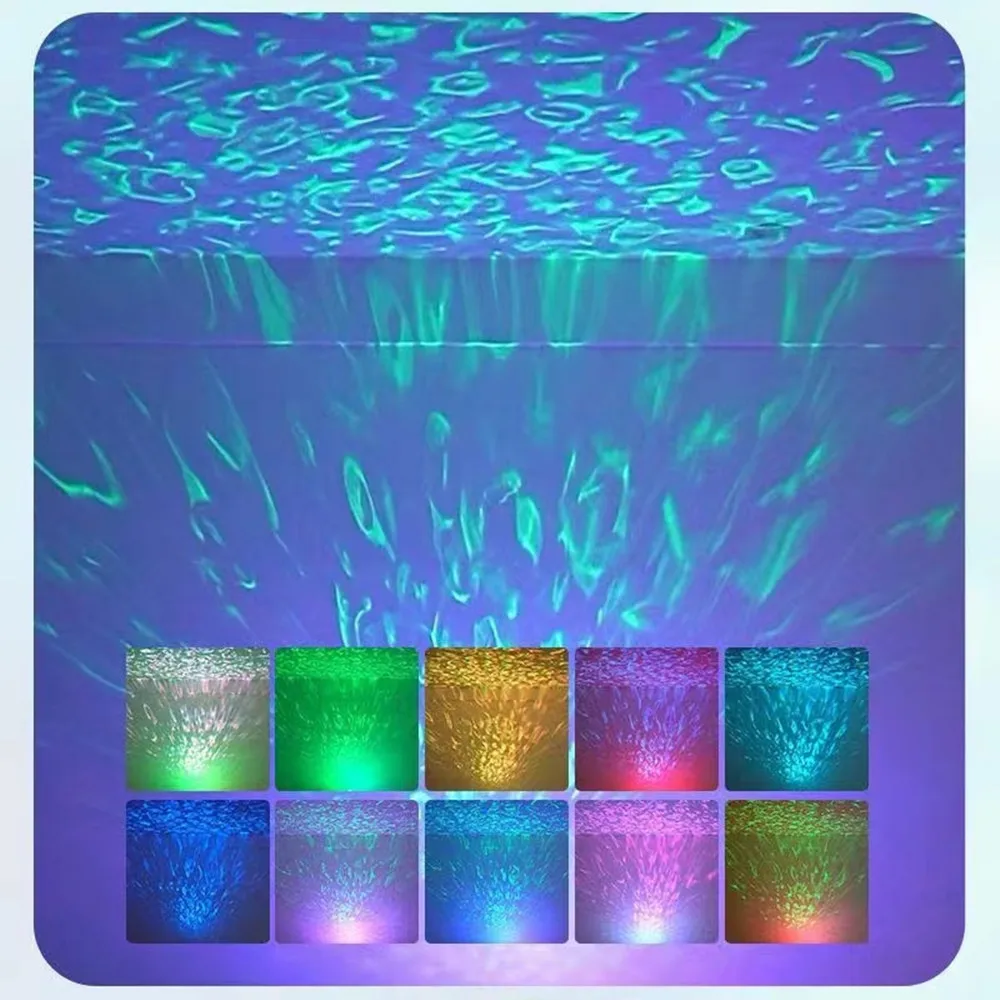 Aurora Borealis Starry Sky Projector LED Galaxy Star Projector Electronic Lights with Remote 7 Lighting Effects Party Decoration