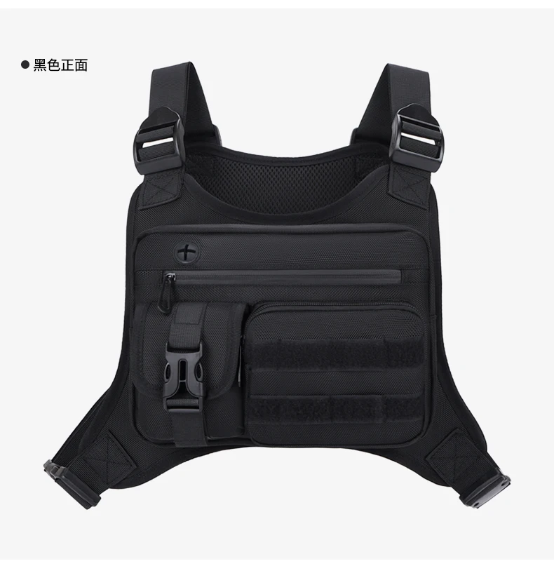 Tactical Men Vest Bag Waist Packs High Quality Waterproof Men Chest Bag Backpack Fashion Trends Men Sling Shoulder Bag Bolsos