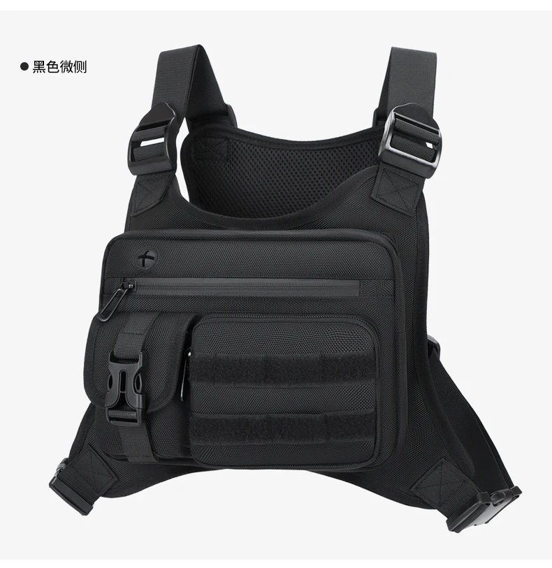 Tactical Men Vest Bag Waist Packs High Quality Waterproof Men Chest Bag Backpack Fashion Trends Men Sling Shoulder Bag Bolsos