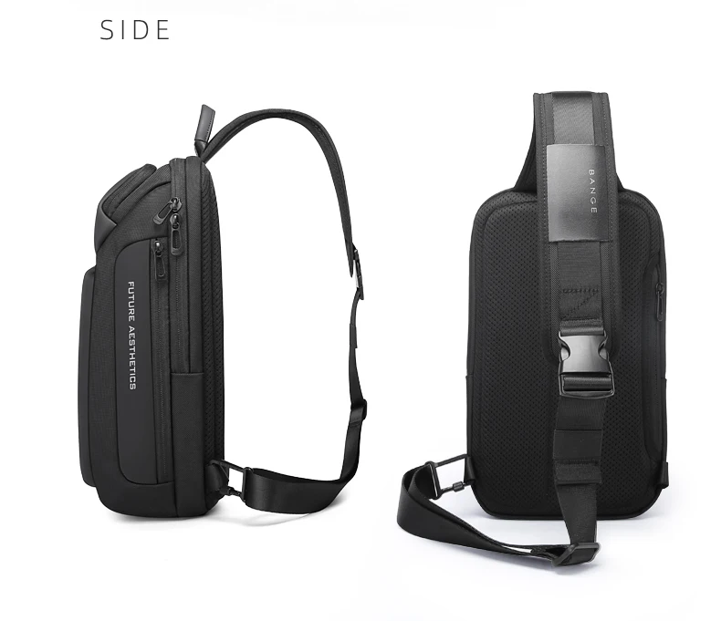 BANGE Oxford Trendy Waterproof Chest Bag Six Trend Colors Fashion Items, Large Capacity Memory for Both Men and Women