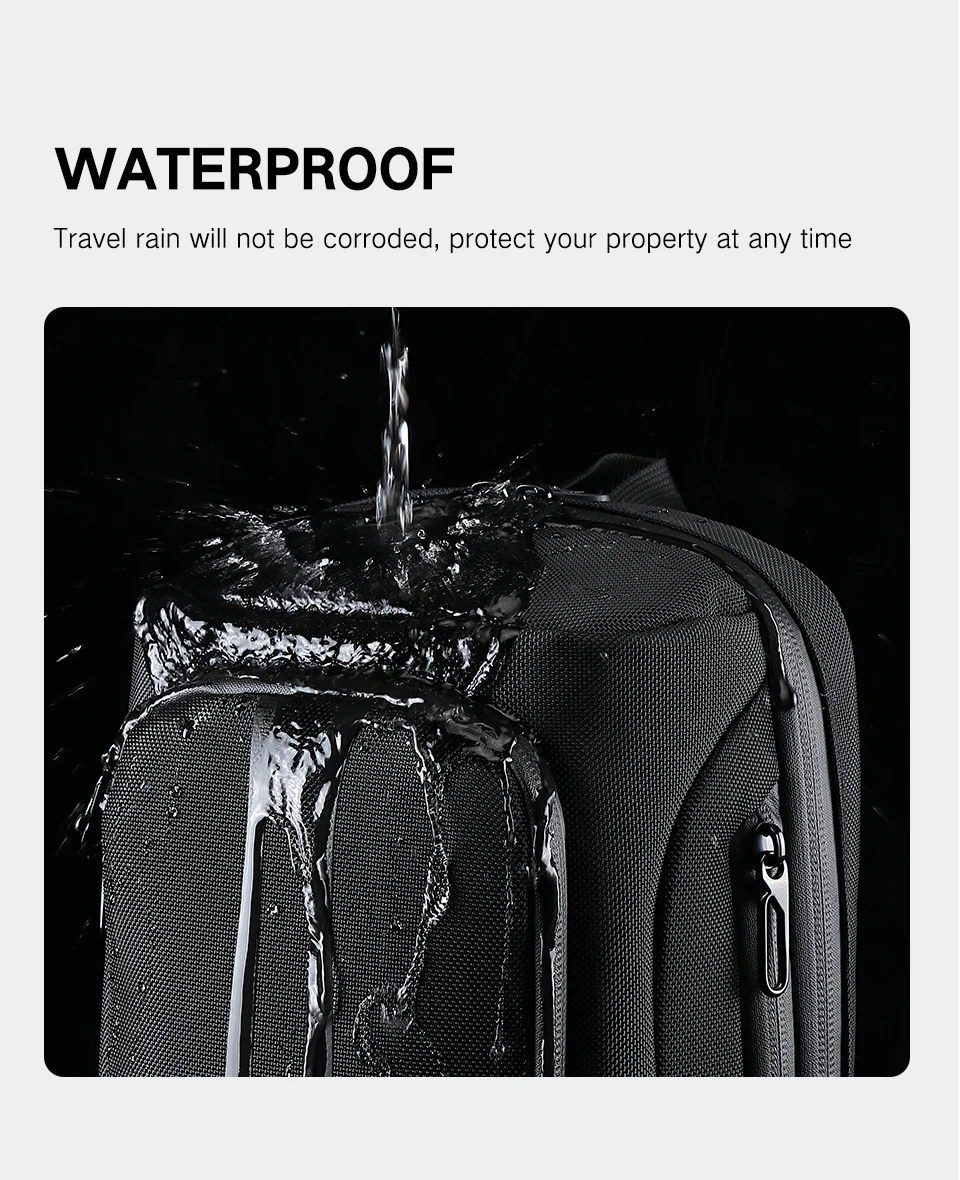 OZUKO Fashion Men Chest Bag Anti Theft Male Sling Messenger Bags Waterproof Male Outdoor Chest Pack Man USB Charge Crossbody Bag