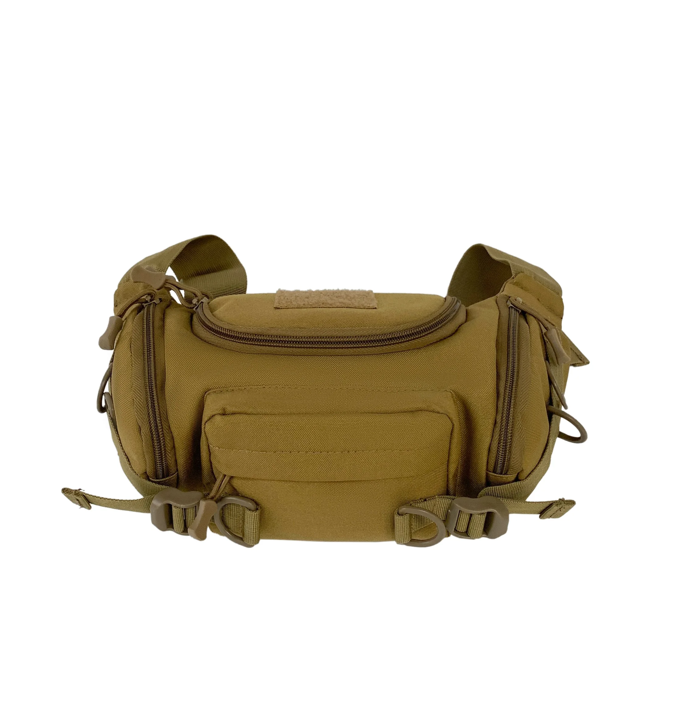 1000D Waterproof Oxford Men's Belt Fanny Pack Shoulder Messenger Bag Tactical Chest Bags
