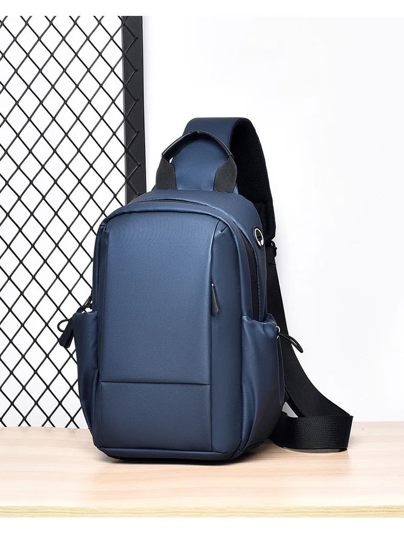 Men chest bag fashionable shoulder bag casual travel women crossbody bag multifunctional high-end lightweight waterproof bag