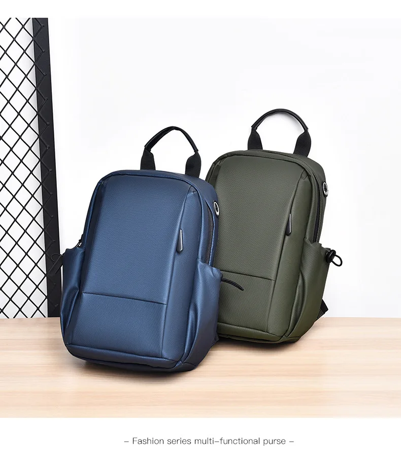 Men chest bag fashionable shoulder bag casual travel women crossbody bag multifunctional high-end lightweight waterproof bag