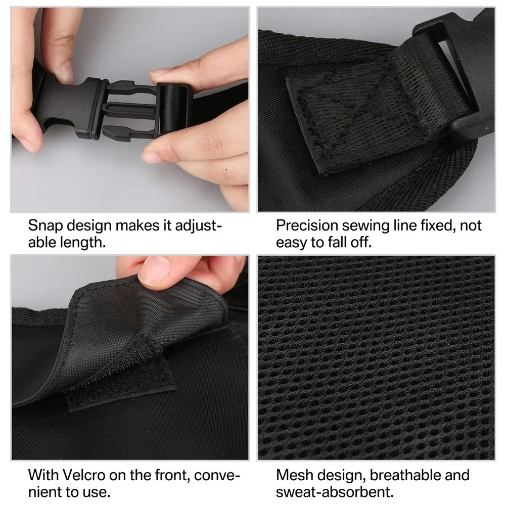 Men Outdoor Anti Theft Sling Chest Bag Concealed Crossbody Backpack Adjustable Shoulder Straps Multi Pockets