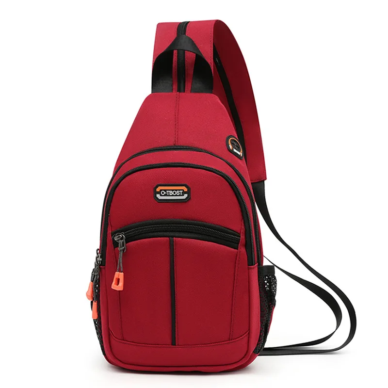 Women's Chest Bag New Fashion Oxford Cloth Waterproof Men Chest Bag Multifunctional Mini Women Backpack Sports Crossbody Bags