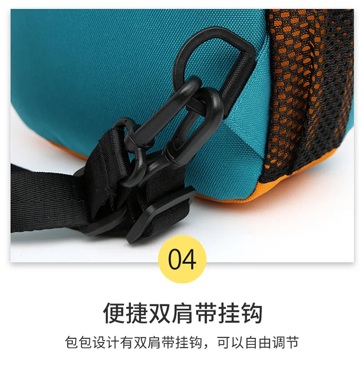 Women's Chest Bag New Fashion Oxford Cloth Waterproof Men Chest Bag Multifunctional Mini Women Backpack Sports Crossbody Bags
