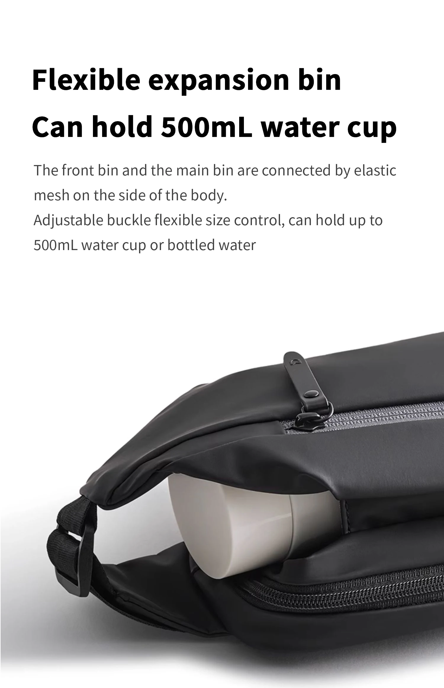 Xiaomi Mijia Chest Bag Multifunctional Leisure Portable Shoulder Bag Diagonal Bag Practical Multi-Zone Sports Purse