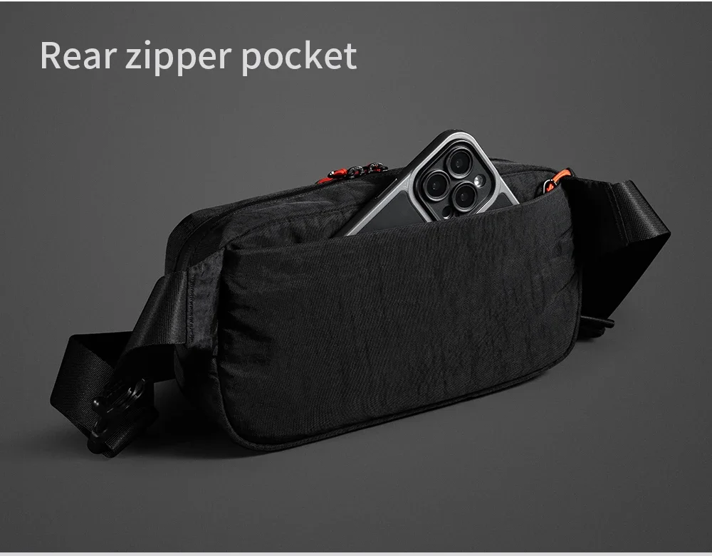 Kingsons Urban Ride Lite Sling Men Women Chest Bag Small Crossbody Bag 420D Nylon Waterproof Minimalist Travel Light 2025 New