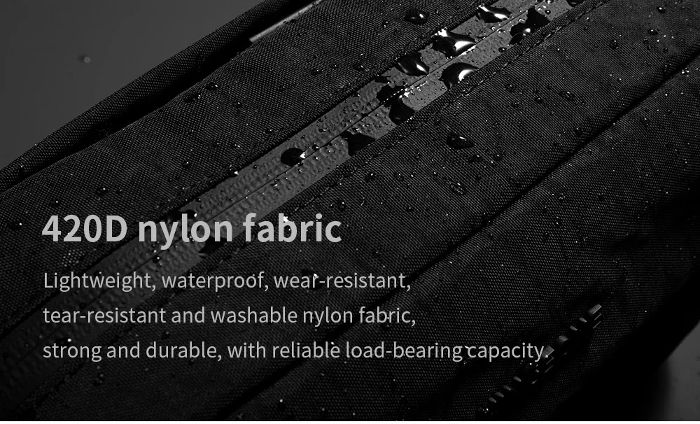 Kingsons Urban Ride Lite Sling Men Women Chest Bag Small Crossbody Bag 420D Nylon Waterproof Minimalist Travel Light 2025 New