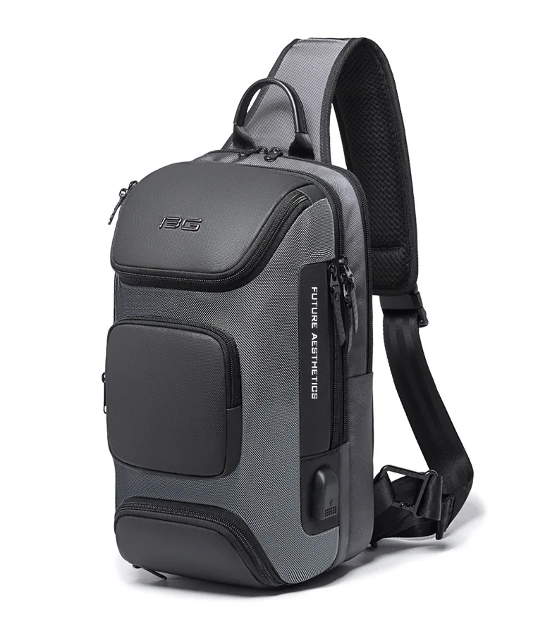 Bange Fashion Men's Luxurious Chest Bag Comfortable and Breathable Male Messenger Bag Crossbody Shoulder Bags