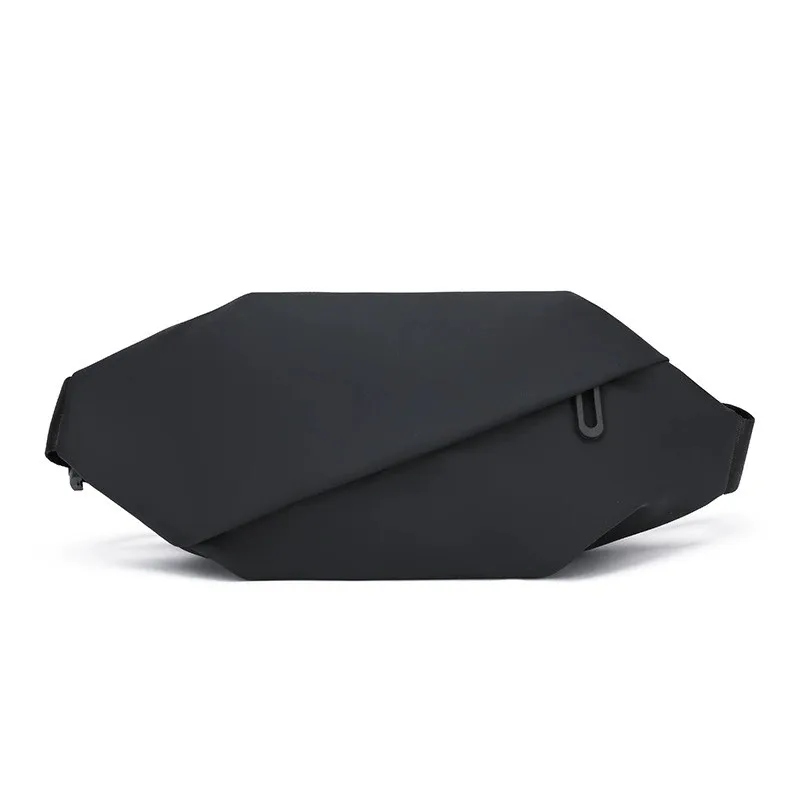 New Waist Bag, Outdoor Chest Bag, Business Crossbody Bag, Multifunctional and Trendy Chest Bag, Men's Sports Shoulder Bag