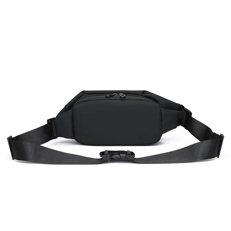 New Waist Bag, Outdoor Chest Bag, Business Crossbody Bag, Multifunctional and Trendy Chest Bag, Men's Sports Shoulder Bag