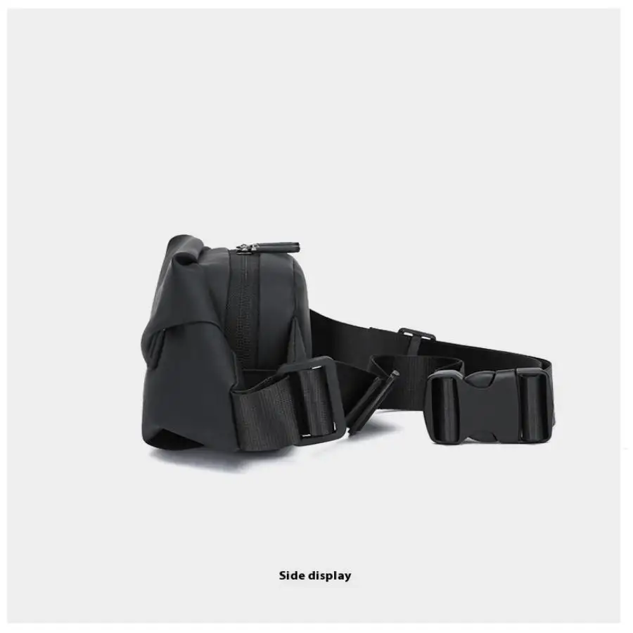 New Waist Bag, Outdoor Chest Bag, Business Crossbody Bag, Multifunctional and Trendy Chest Bag, Men's Sports Shoulder Bag