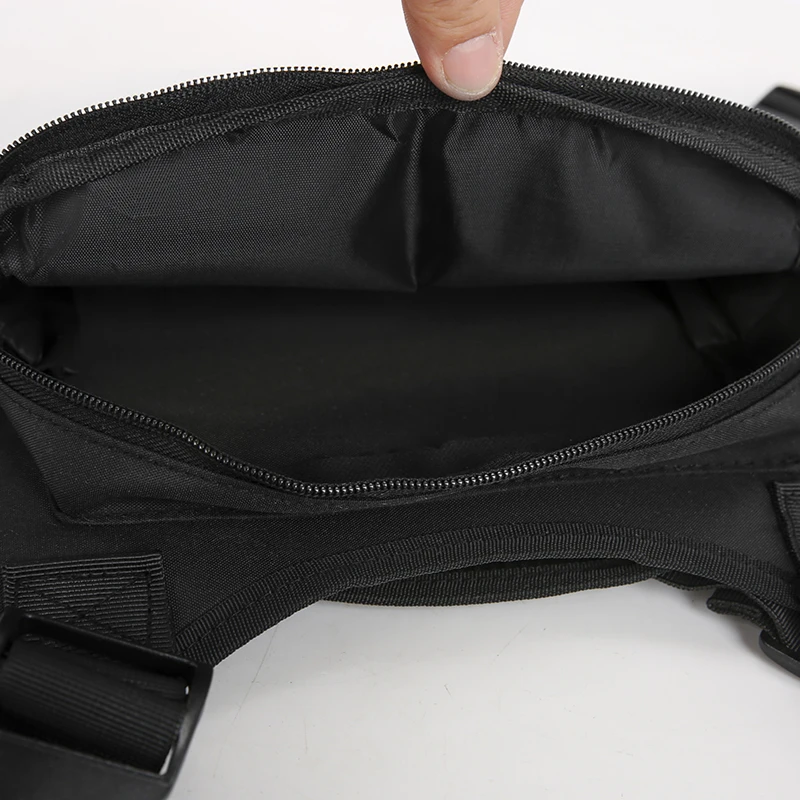 CCRXRQ Hip-hop Streetwear Men Chest Bags 2026 New Fashion Unisex Tactical Vest Backpacks Multi-function Sport Travel Chest Pack