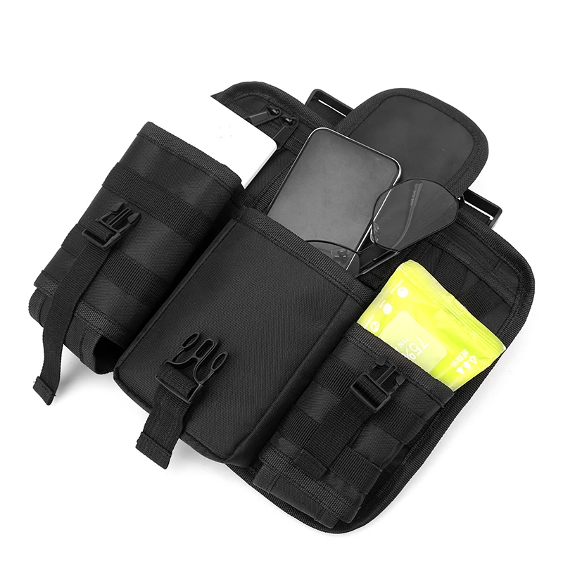 CCRXRQ Hip-hop Streetwear Men Chest Bags 2026 New Fashion Unisex Tactical Vest Backpacks Multi-function Sport Travel Chest Pack