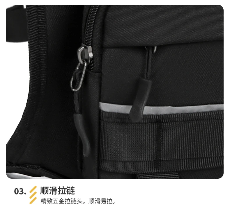 Men Waist Packs Vest Bag Casual Backpack High Quality Nylon Fabric Men Shoulder Bag Travel Pack Tactical Style Man Backpacks Bag