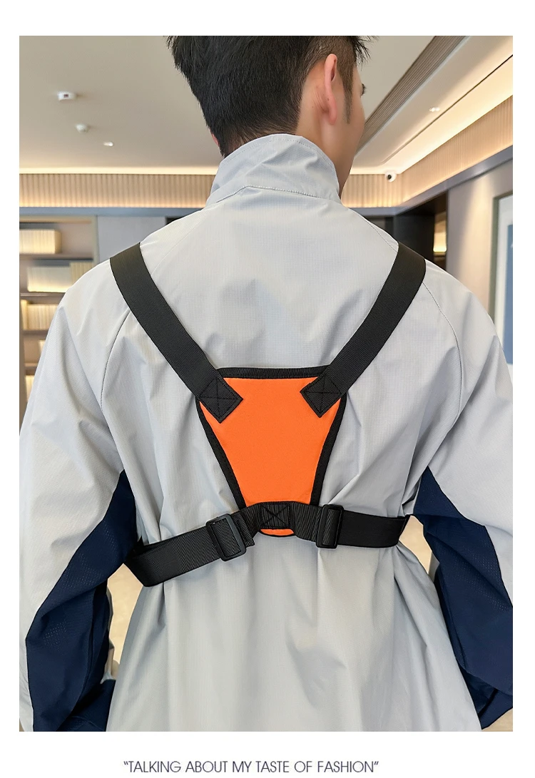 Men Waist Packs Vest Bag Casual Backpack High Quality Nylon Fabric Men Shoulder Bag Travel Pack Tactical Style Man Backpacks Bag