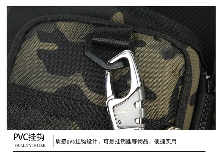 Fashion Trends Men's Tactical Chest Pack Vest Bag High Quality Men's Backpack Shoulder Bag Stylish Elegant Invisible Men Bag Sac