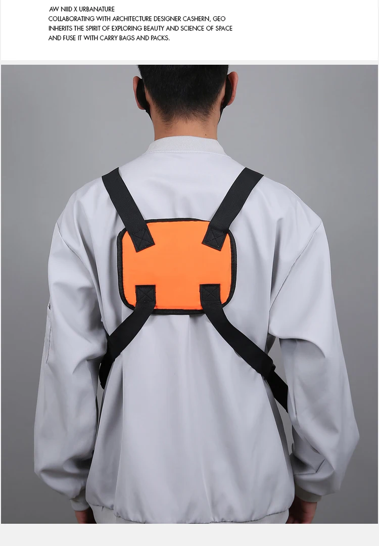 Men's Tactical Waist Pack Vest Bag Light Nylon Fabric Men's Backpack Shoulder Bag Fashion Casual Design Men Bag Chest Pack Bolsa