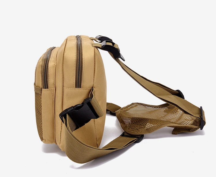 Tactics Vest Bag Streetwear Chest Bag Fashion Portable Oxford Outdoor Multi-pockets Bags Waterproof for Running Travel sling bag