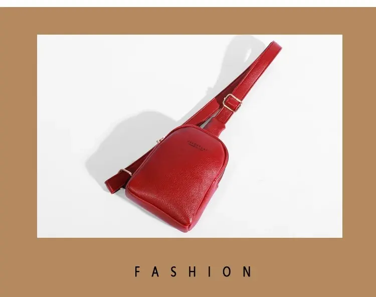 Explosive Trend Chest Bag Fashion Casual Cross-body Bag 2023 New Wide Shoulder Strap Simple Shoulder Bag Women