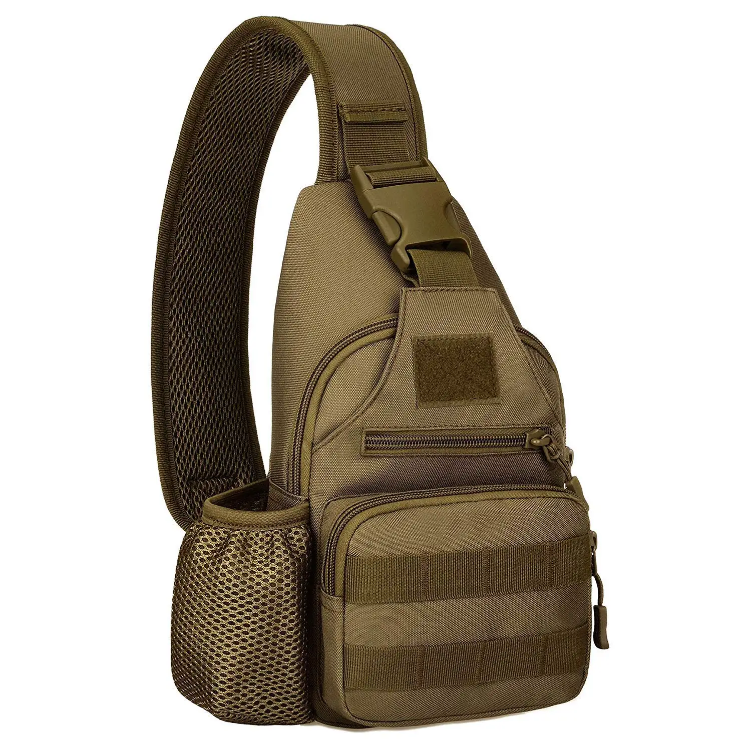 Water bottle chest bag outdoor sports cycling hiking chest bag multi-function outdoor leisure bag messenger bag