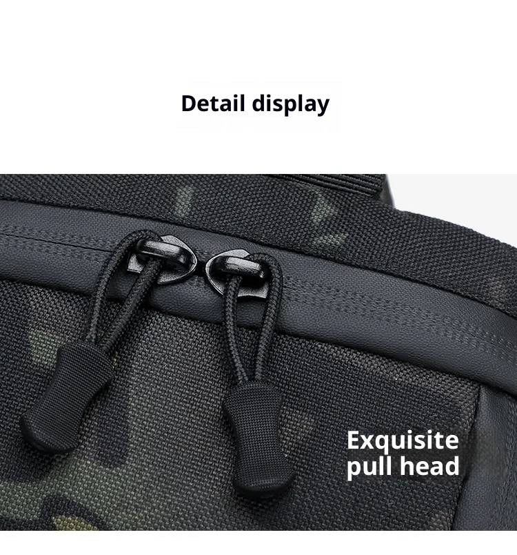 Homefish New Outdoor Tactical Chest Bag Sling Shoulder Backpack EDC Crossbody Bag For Daily Commuting Outdoor Sports