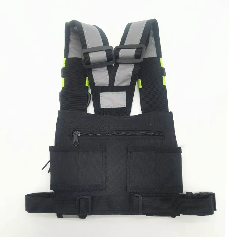 Walkie Talkie Chest Harness Shoulder Radio Holster Pack Adjustable Pouch Holster For Baofeng UV-5R UV-21 PRO Quansheng UV-K5 K6