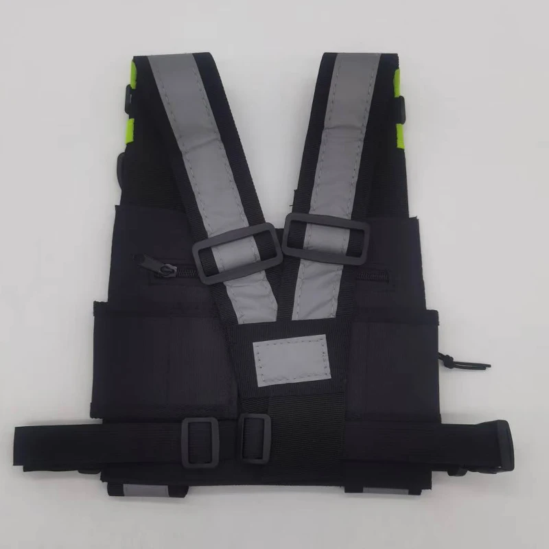 Walkie Talkie Chest Harness Shoulder Radio Holster Pack Adjustable Pouch Holster For Baofeng UV-5R UV-21 PRO Quansheng UV-K5 K6