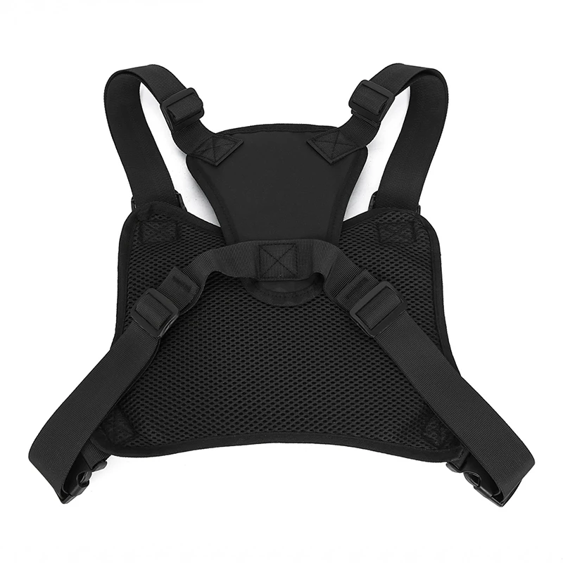 Sports Chest Bag Hip-hop Streetwear Cycling Vest Pack Multi-functional Chest Rig Bag unisex Hiking Fitness Camping Vest Backpack