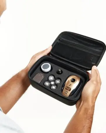 2026 New Upgrade Electric Head & Body Hair Shaver - Mens Cordless Rechargeable Wet/Dry Skull Bald Head Back