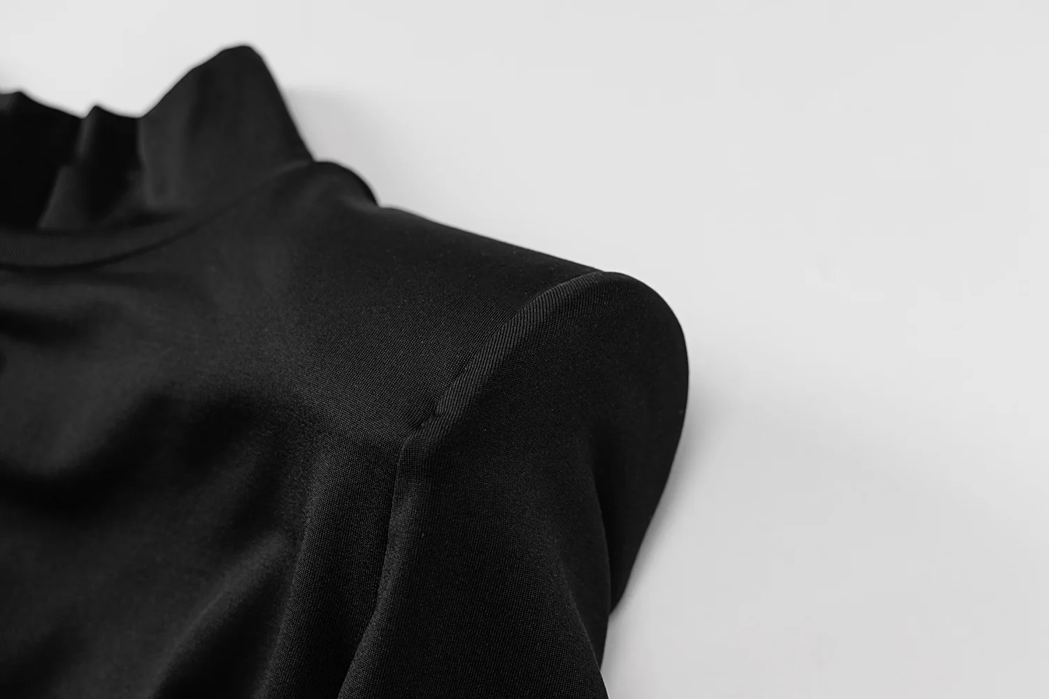 Women Spring Autumn Long Sleeve Bodycon Soild Color Black Slim Package Hip Mini Dress Female Clothing Streetwear