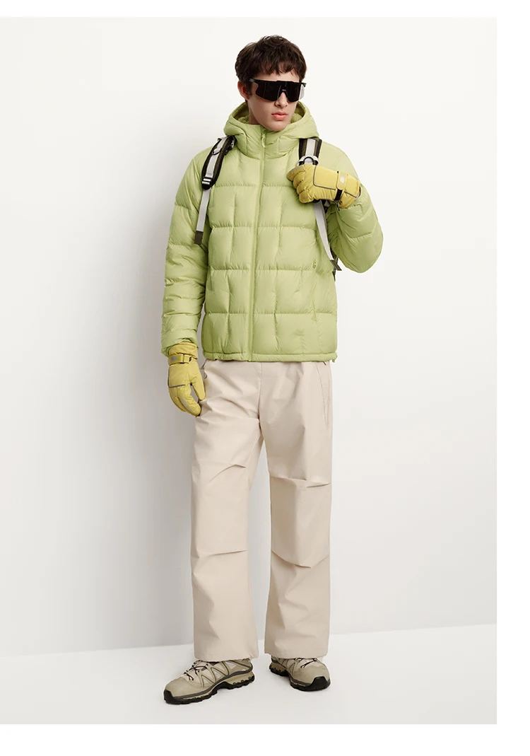 Semir Down Jacket Men Outdoor Lightweight Warm Liner Three-Resistant Outerwear Quilted Hooded 2026 New Winter Wear Men's Jacket